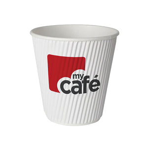 Mycafe 12Oz Ripple Wall Hot Cups (Pack of 500) HVRWPA12V