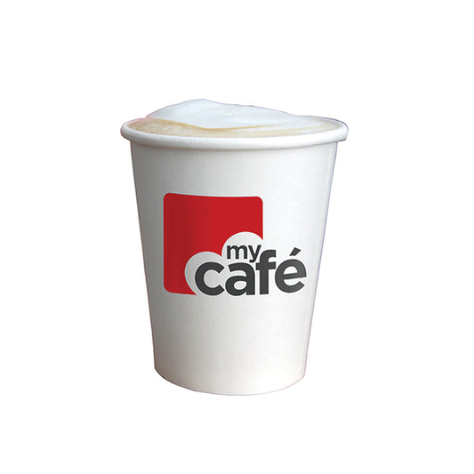 Mycafe 12Oz Single Wall Hot Cups (Pack of 50) HVSWPA12V