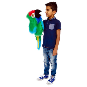 Large Birds Puppet: Military Macaw