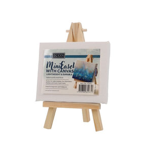 Mini Easel With Canvas (100 x 80 x 1mm)