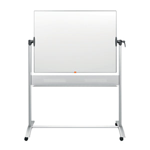 Nobo Enamel Magnetic Mobile Whiteboard 1500x1200mm 1901035