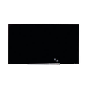 Nobo Impression Pro Glass Magnetic Whiteboard 1260x710mm Black 1905181