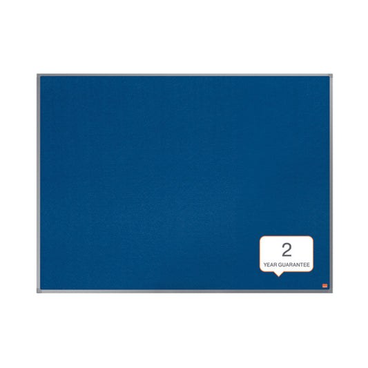 Nobo Essence Felt Notice Board 900 x 600mm Blue 1915203