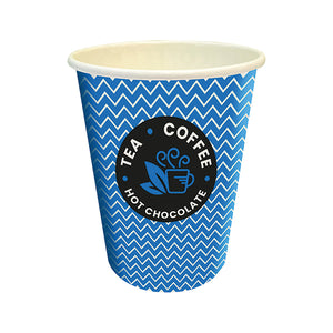 Cup 8oz Hot Drink Blue (Pack of 50) NU903005