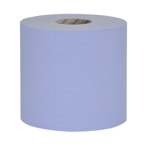Raphael 1Ply Blue Roll Towel 250m x 200mm (Pack of 6) RT1B250R