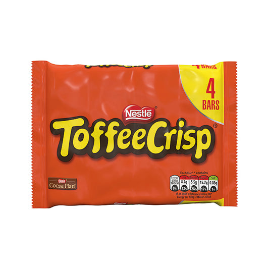 Nestle Toffee Crisp X4 Bar Mp Pk14
