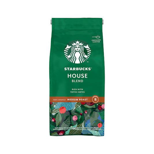 Starbucks House Blend Medium Roast Ground Coffee 200g 12400244