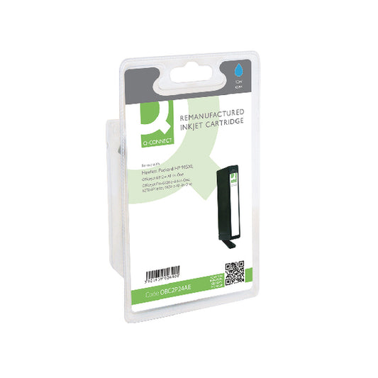 Q-Connect HP 935XL Inkjet Cyan Cartridge (Capacity: 12ml )C2P24AE