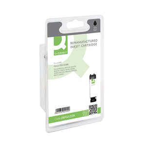 Q-Connect Canon PGI-525PGBK Remanufactured Black Inkjet Cartridge 4529B001