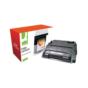 Q-Connect HP 42A Remanufactured Toner Cartridge Black Q5942AR
