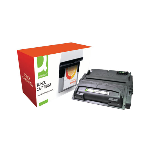 Q-Connect Compatible Solution HP 42A Black Laserjet Toner Cartridge Q5942A