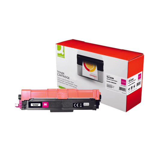 Q-Connect Brother TN-243M Compatible Toner Cartridge Magenta TN-243M-COMP