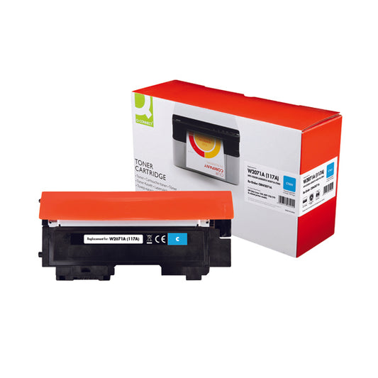 Q-Connect HP W2071A Toner Cartridge Cyan W2071A-COMP