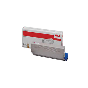 Oki Magenta Toner Cartridge (10,000 Page Capacity) 44844506