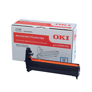 Oki Image Drum MC760/MC770/MC780 30K Cyan 45395703