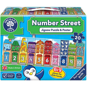 Orchard Toys Number Street Floor Puzzle