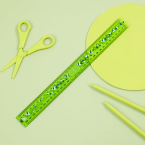 Oxford Geo Folding Ruler - 30CM (Green)