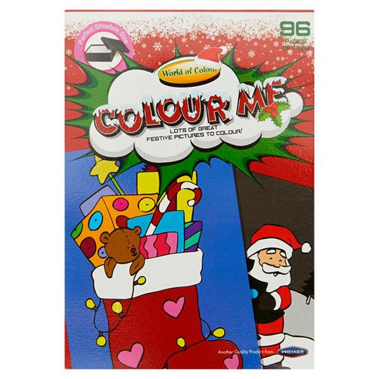 Woc A5 96pg Shoe Box Perforated My Little Colouring Book