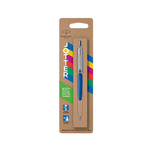 Parker Jotter Original Ballpoint Pen Medium Blue Barrel Blue Ink 2076052