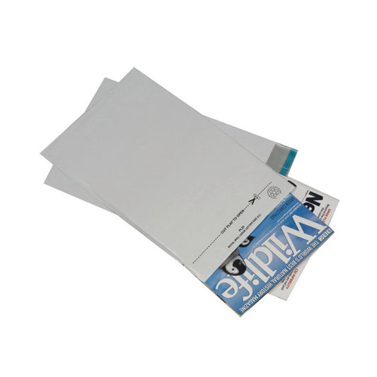 GoSecure Envelope Lightweight Polythene 440x320mm Opaque (Pack of 100) PB11126