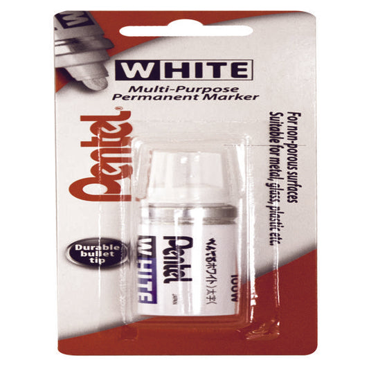 Pentel Paint Marker Bullet Tip Medium White BCX100W
