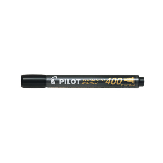 Pilot 400 Permanent Marker Chisel Tip Black (Pack of 20) 3131910504061