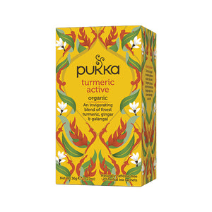 Pukka Turmeric Active Tea Bags Organic (Pack of 20) 45060519140751