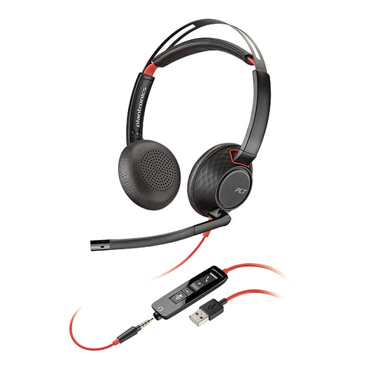 Plantronics Blackwire 5220 C5220 WW Headset 207576-201