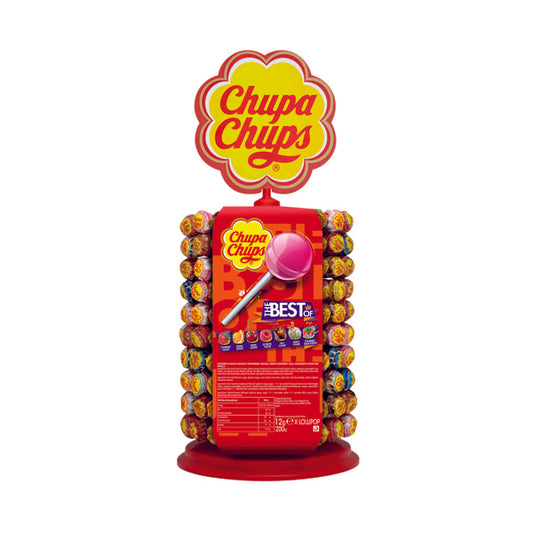 Chupa Chups Lollipops Wheel 180 Plus 20 Free (Pack of 200) 8402021