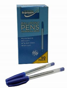 Ballpoint Pen Blue (Box of 50)