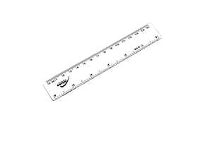 Supreme 6in plastic ruler