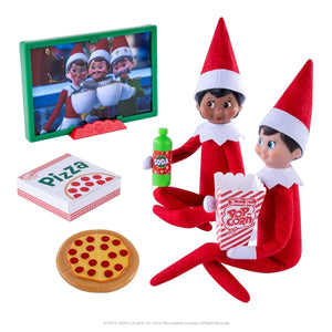 Elf on the Shelf Polar Props: Movie Night Prop Sets