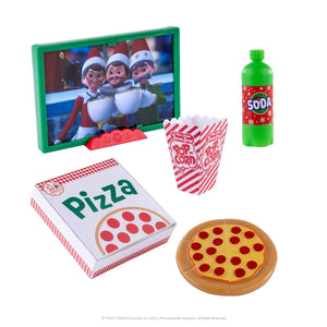Elf on the Shelf Polar Props: Movie Night Prop Sets