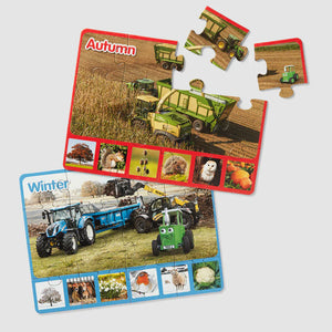 Tractor Ted - 4 Seasonal Puzzles in a Box