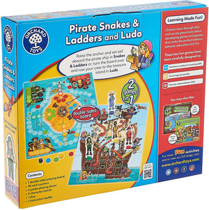 Orchard Pirate Snakes, Ladders and Ludo Board Game