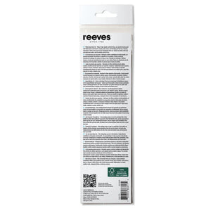 Reeves Watercolour Short Handle Brushes (4 Pack)