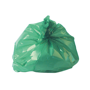 2Work Medium Duty Refuse Sack Green (Pack of 200) RY15561