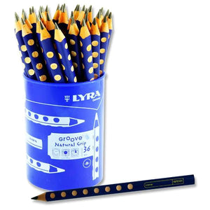 Lyra Groove Junior Natural Grip Pencil - Single