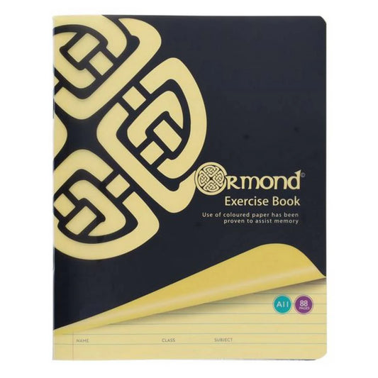 Ormond A11 Visual Memory Aid Durable Cover Copybook - 88 Pages