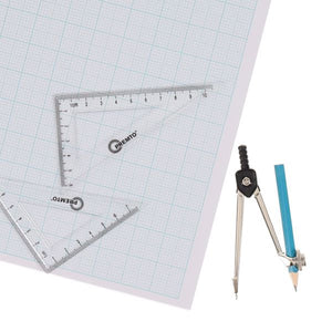 A4 Graph Pad 80 Sheets