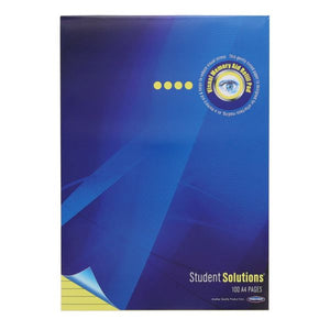 A4 100pg Visual Memory Aid Refill Pad - Yellow