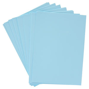 A4 ACTIVITY CARD 50 SHT. BABY BLUE