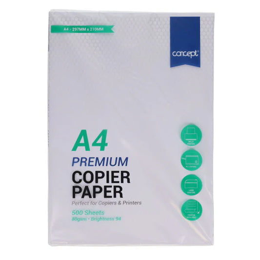 Concept Premium Copier Paper - A4 Ream (80gsm) 