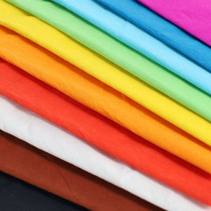 Icon Assorted (50cm x 2m) Crepe Paper - 10 Pack