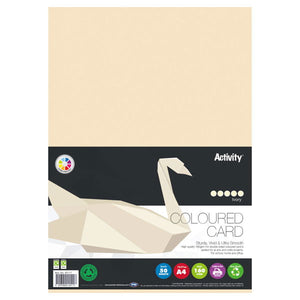 Premum A4 160gsm Card - Ivory (50 Sheets)