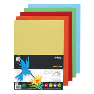 A4 Card - Rainbow (250 Sheets)