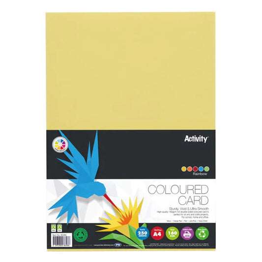 A4 Card - Rainbow (250 Sheets)