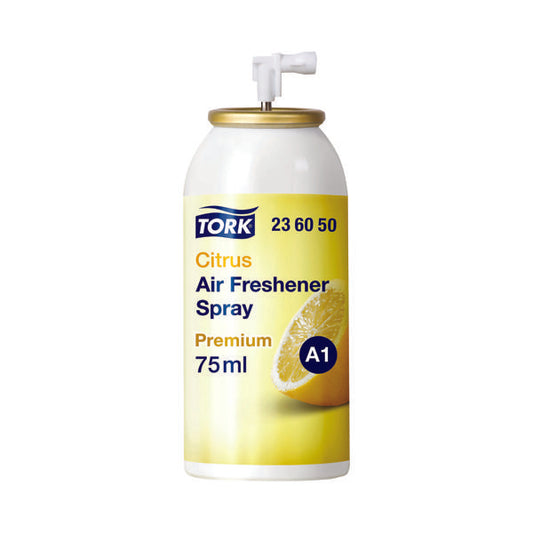 Tork Air Freshener Spray Refill A1 Citrus 75ml (Pack of 12) 236050