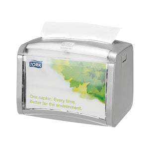 Tork Silver Xpressnap Tabletop Napkin Dispenser 272613