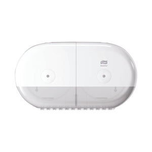 Tork T9 SmartOne Twin Mini Toilet Paper Dispenser White 682000